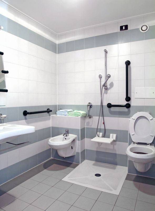 Compact Shower with Corner Seat